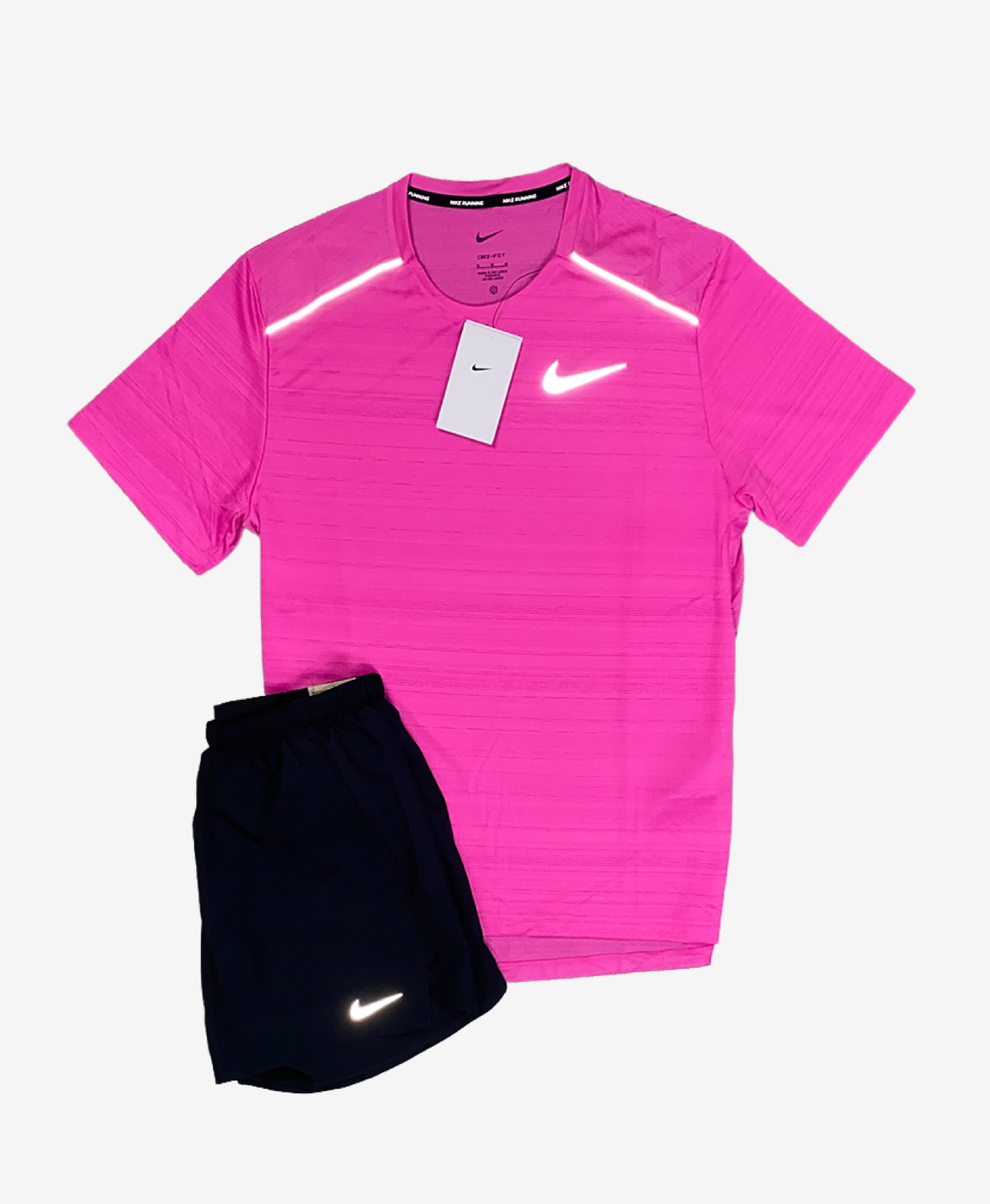 Nike miler 1.0 set ‘hot pink’