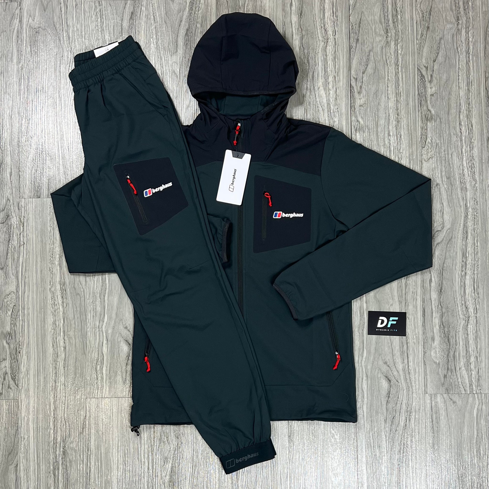 Berghaus Intervale Tracksuit ‘Black/Red’