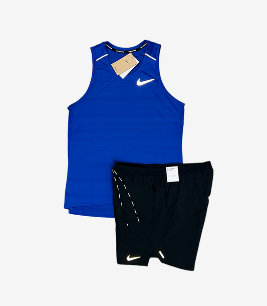Nike Miler Vest 1.0 'Royal Blue' x Black Flex Strides