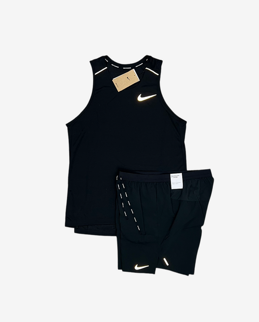 Nike miler vest set 'black'