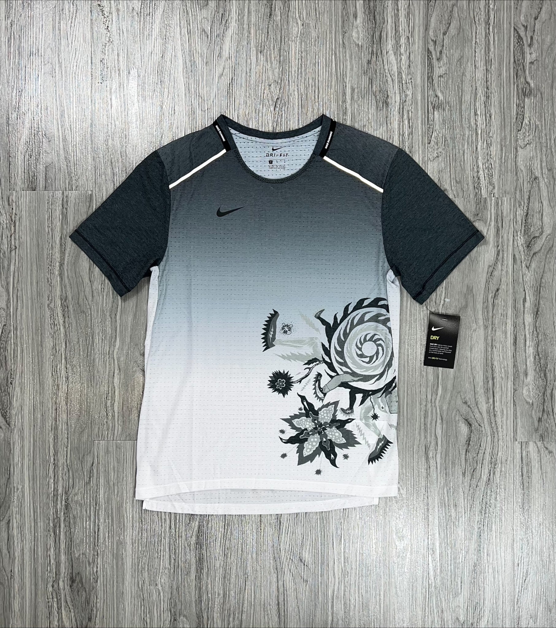 Nike chinese miler 1.0 'black gradient'