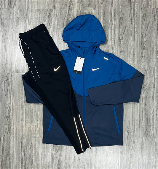 Nike uv windbreaker 'thunder blue' & black phenom pants